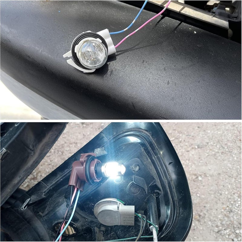 Autycle Car H1 Halogen Headlight Bulb Socket Holder Adapter Replacement for Honda CRV for Acura RL, 2pcs 33116SD4961 - Image 2